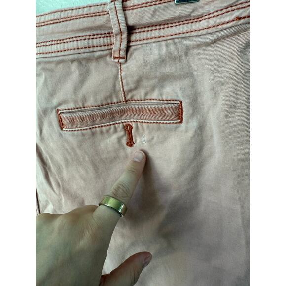 Chino by Anthropologie High Rise Pink Shorts Size 29 - Picture 7 of 8